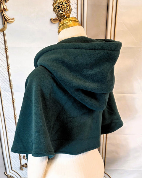 Fleece Cloak- Capelet Length
