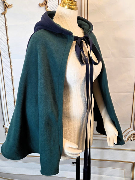 Fleece Cloak- Patchwork Short Length