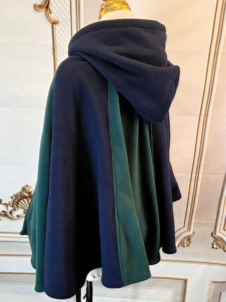 Fleece Cloak- Patchwork Short Length