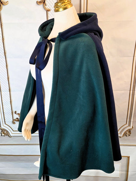 Fleece Cloak- Patchwork Short Length