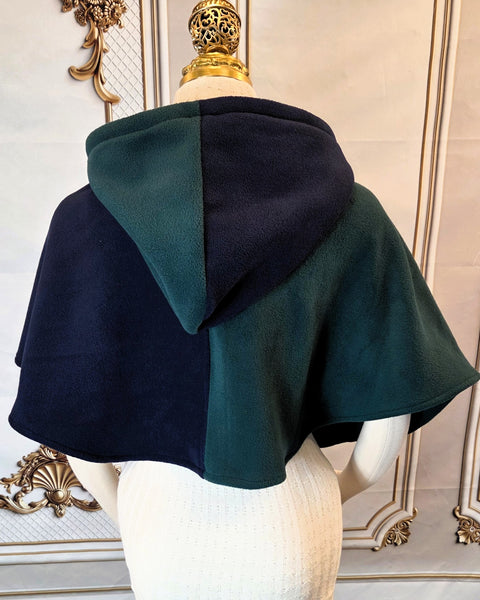 Fleece Cloak- Capelet Length