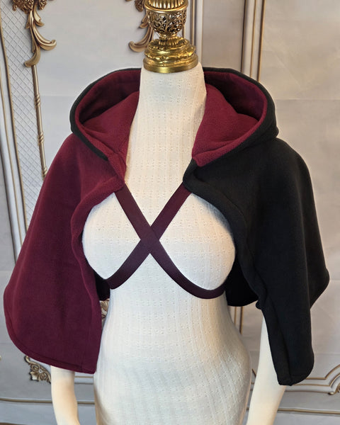 Fleece Cloak- Capelet Length
