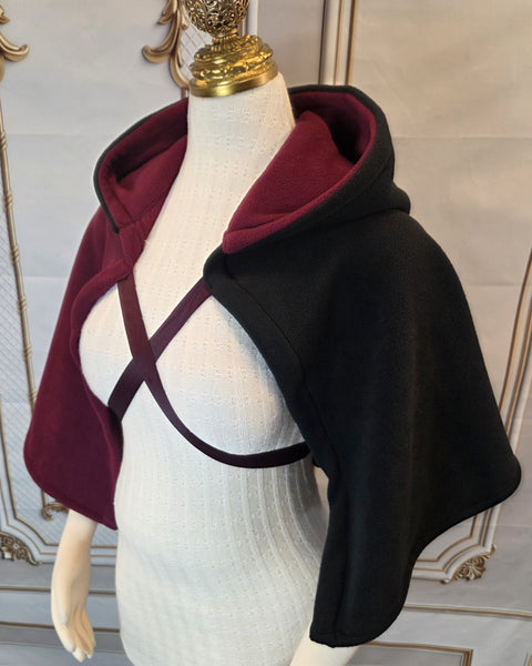 Fleece Cloak- Capelet Length
