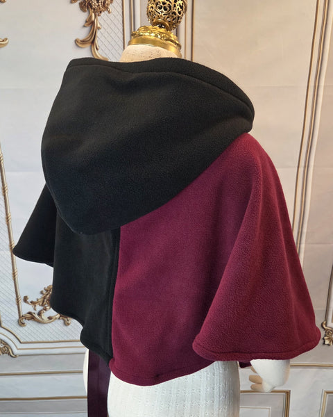Fleece Cloak- Capelet Length