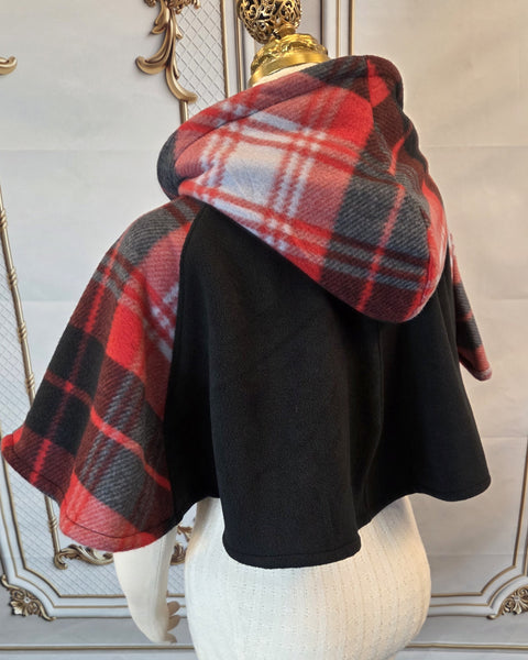 Fleece Cloak- Capelet Length