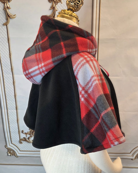 Fleece Cloak- Capelet Length