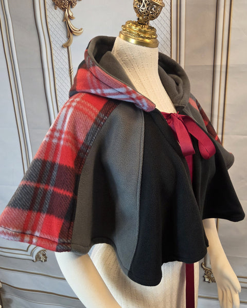 Fleece Cloak- Capelet Length