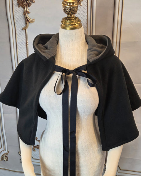 Fleece Cloak- Capelet Length