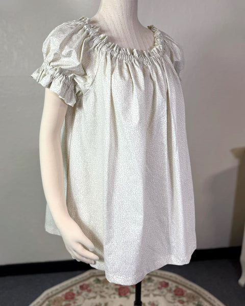 Chemise -Ruffled Short Sleeve - Variety of Colors