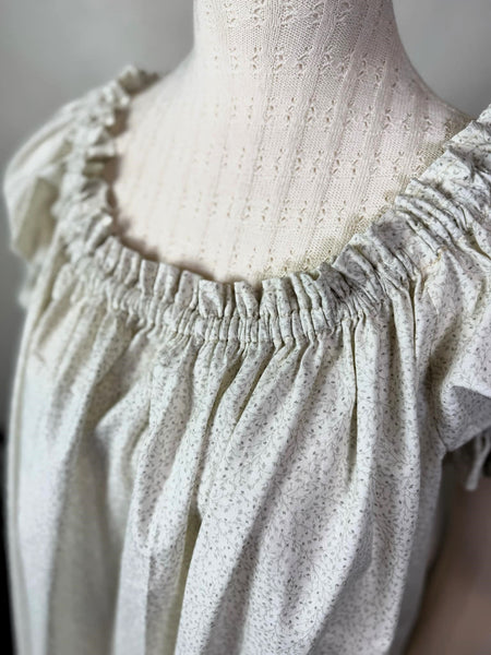 Chemise -Ruffled Short Sleeve - Variety of Colors