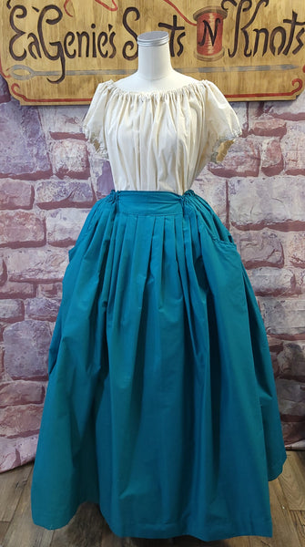 Poly Cotton Blend Skirt - Variety of Colors