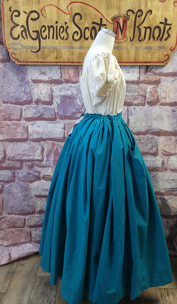 Poly Cotton Blend Skirt - Variety of Colors