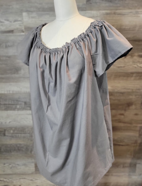 Cotton Chemise - Cap Sleeve - Variety of Colors