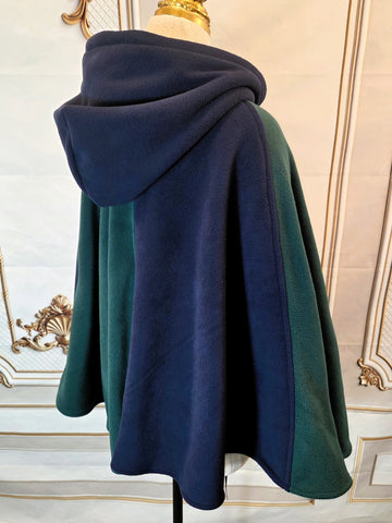 Fleece Cloak- Patchwork Short Length