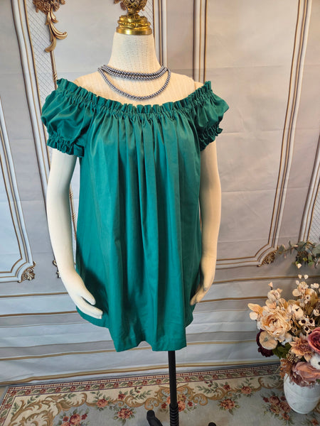 Chemise -Ruffled Short Sleeve - Variety of Colors