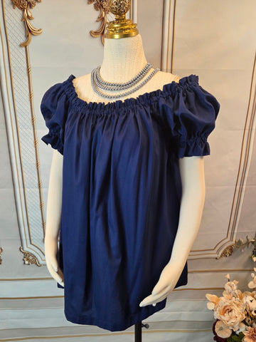 Chemise -Ruffled Short Sleeve - Variety of Colors - EaGenie's Scots 'n Knots