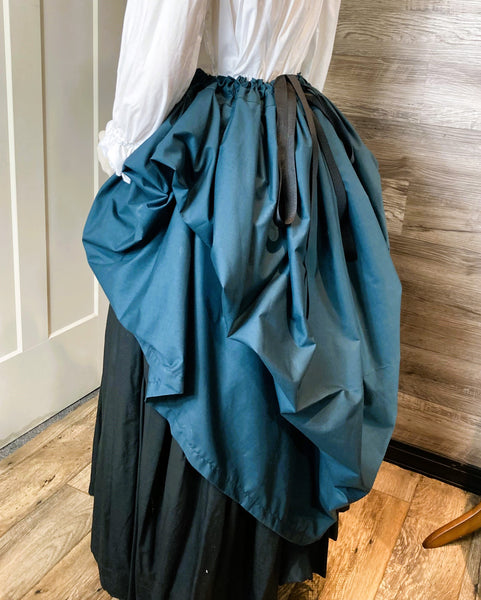 Bustled Over Skirt - Variety of Colors
