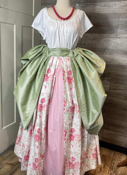 Bustled Over Skirt - Variety of Colors