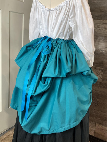 Bustled Over Skirt - Variety of Colors