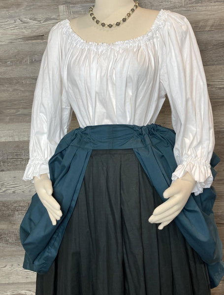 Bustled Over Skirt - Variety of Colors