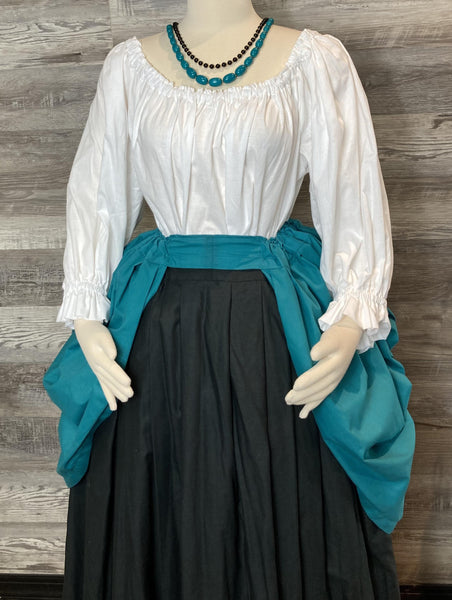 Bustled Over Skirt - Variety of Colors