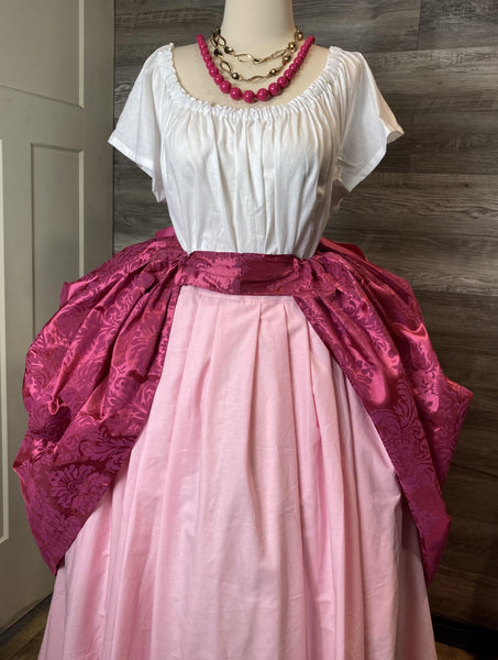 Bustled Over Skirt - Variety of Colors