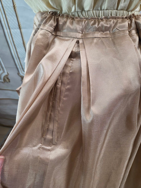 Ruffled Bustling Over Skirt