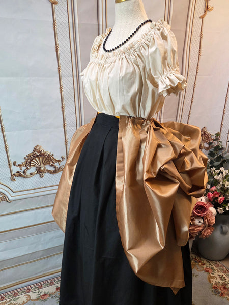 Self Bustling Over Skirt