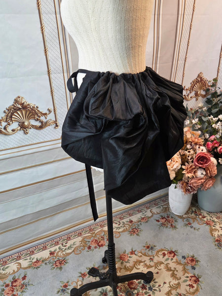 Short Bustled Over Skirt - Variety of Colors