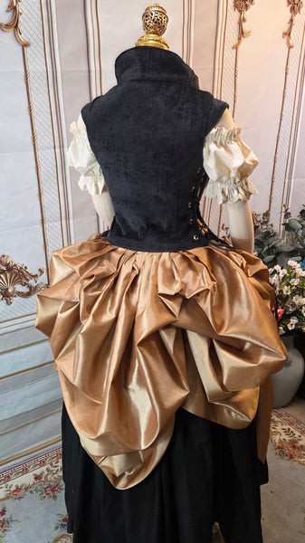 Self Bustling Over Skirt