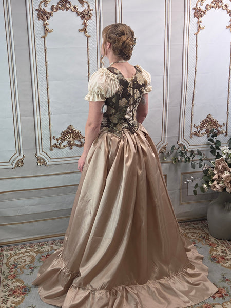 Ruffled Bustling Over Skirt