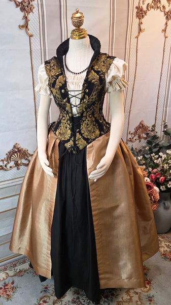 Self Bustling Over Skirt