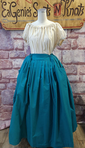Poly Cotton Blend Skirt - Variety of Colors