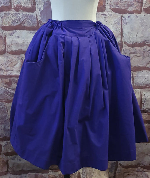 Flirty Length Drawstring Skirt with Pockets - Variety of Colors