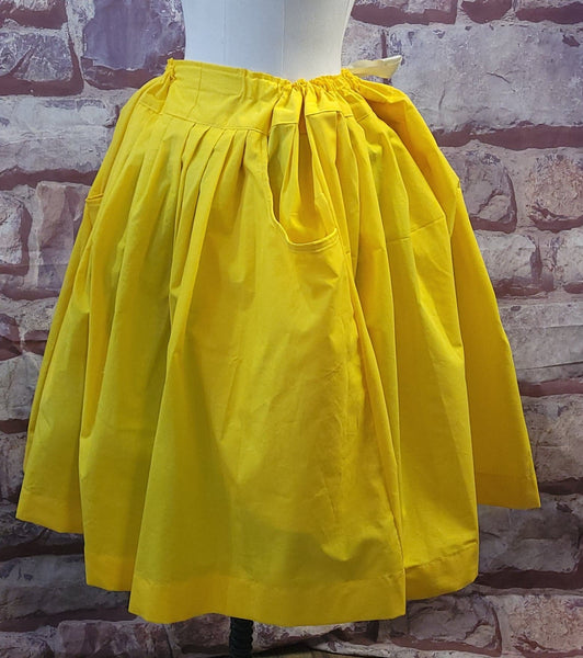 Flirty Length Drawstring Skirt with Pockets - Variety of Colors