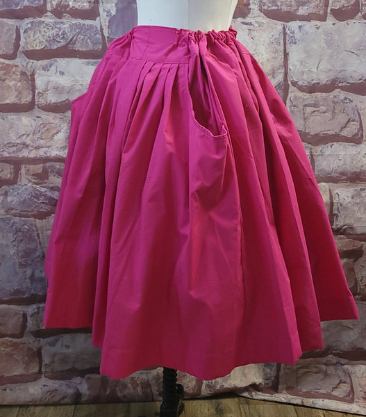 Flirty Length Drawstring Skirt with Pockets - Variety of Colors