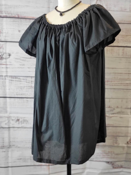 Chemise - Elastic Neck - Cap Sleeve - Variety of Colors
