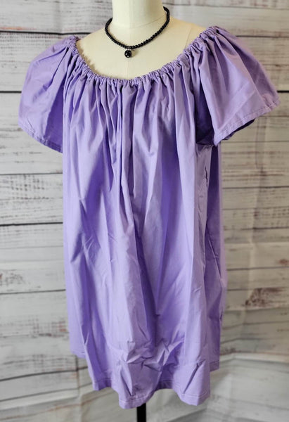 Cotton Chemise - Cap Sleeve - Variety of Colors